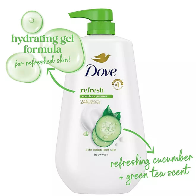 Dove Refresh & Rebalance Body Wash" Retail Outlet