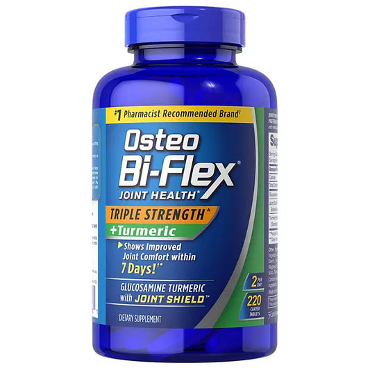 Osteo Bi-Flex Triple Strength + Turmeric 220 ct. Retail Outlet