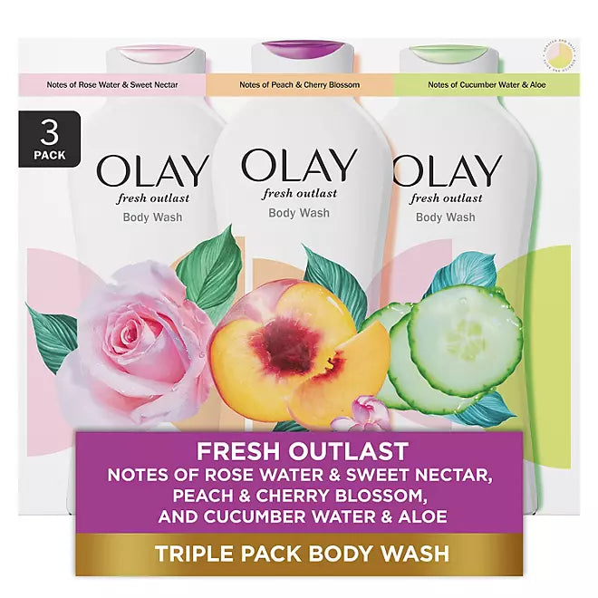 Olay Fresh Outlast Body Wash with Vitamin B3 Complex" Retail Outlet