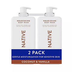 "Native Nourishing Body Wash – Coconut & Vanilla Retail Outlet