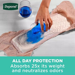 Depend Fresh Protection Incontinence Underwear for Women Retailoutlet