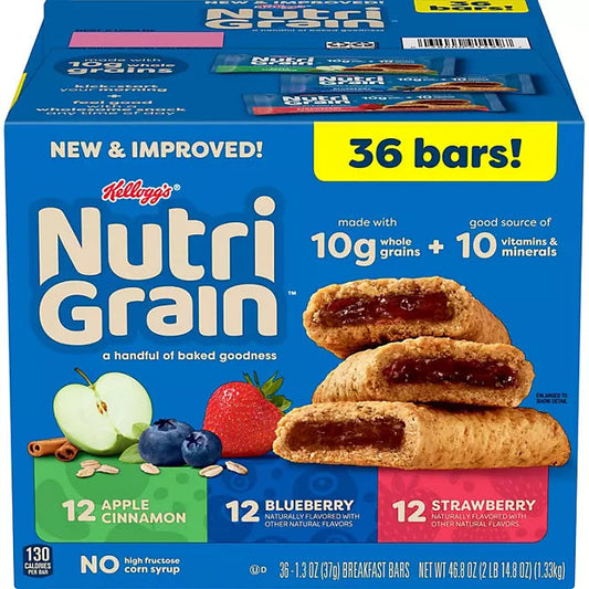 Nutri-Grain Bars Variety Pack Retailoutlet
