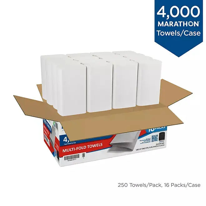 Marathon Multifold Towels – 250 Sheets/Pack Retailoutlet