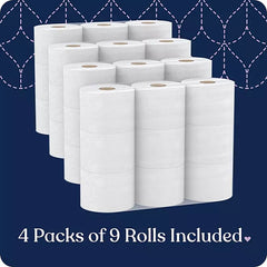 Quilted Northern Ultra Plush 3-Ply Toilet Paper, 36 Rolls, 255 Sheets/Roll Retailoutlet