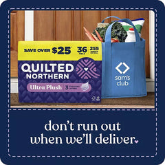 Quilted Northern Ultra Plush 3-Ply Toilet Paper, 36 Rolls, 255 Sheets/Roll Retailoutlet