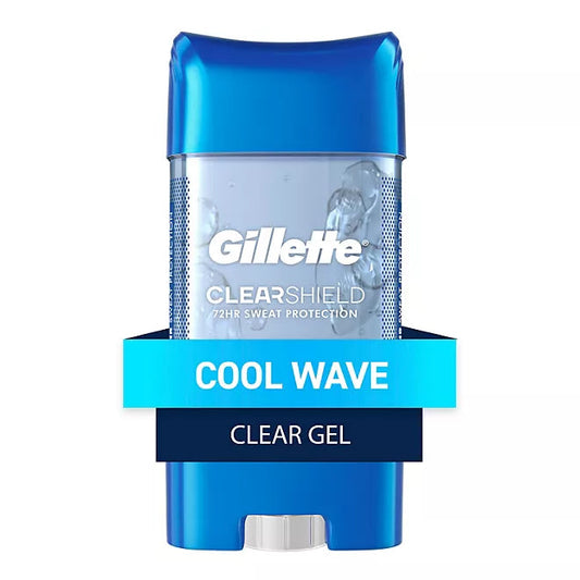 Gillette Cool Wave Clear Gel Antiperspirant & Deodorant for Men Retailoutlet