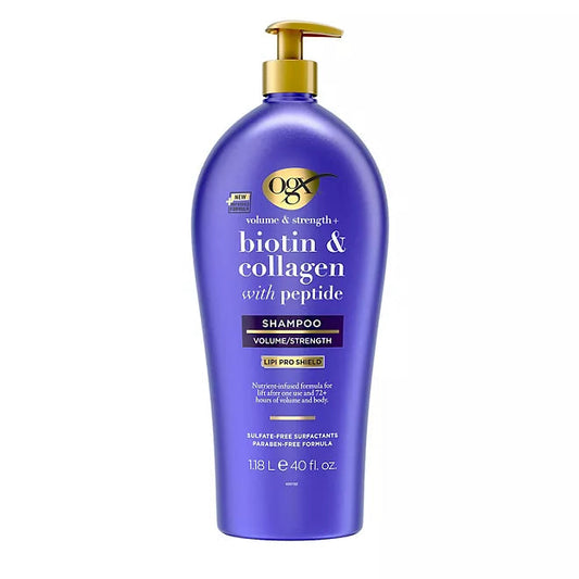 OGX Volume & Strength + Biotin & Collagen Shampoo Retail Outlet