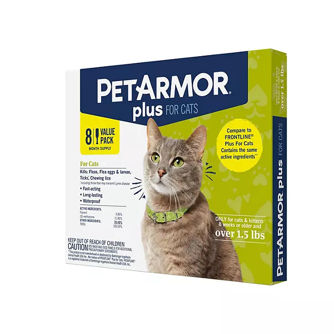 PetArmor Plus Flea & Tick Treatment for Cats Retailoutlet