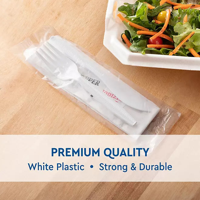Member's Mark White Plastic Cutlery Packets Retailoutlet