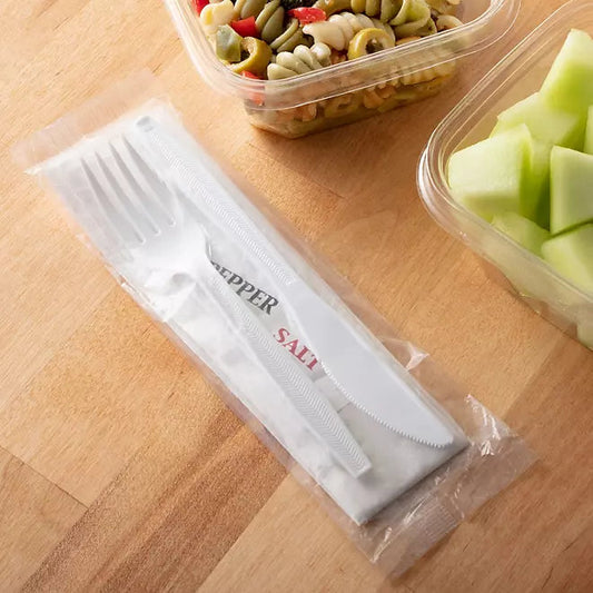 Member's Mark White Plastic Cutlery Packets Retailoutlet