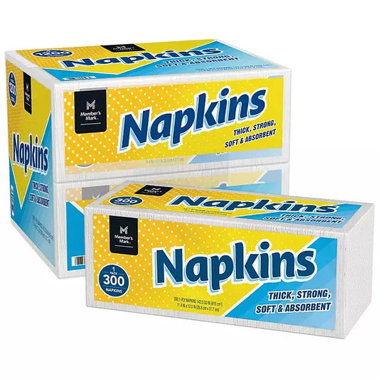 Member's Mark Napkins – 4 Packs (1-Ply) Retailoutlet