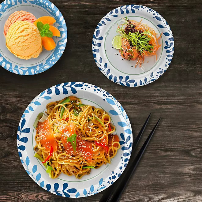 Member's Mark Ultra Dinner Paper Plates, 10", 204 ct. Retailoutlet