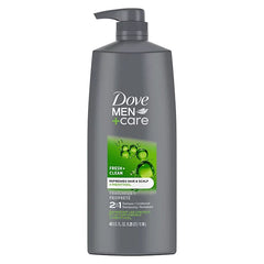 Dove Men Care Fresh & Clean 2-in-1 Shampoo + Conditioner Retail Outlet