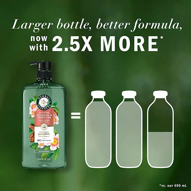 Herbal Essences Argan Oil & Green Tea Shampoo Retail Outlet