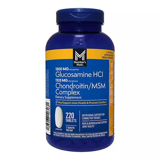 Member’s Mark Joint Support Complex – 220 ct Retail Outlet