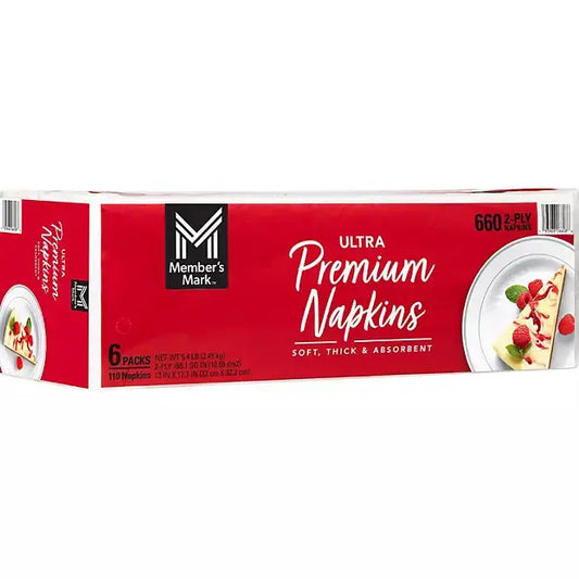 Member’s Mark 2-Ply Napkins – 110/Pack Retailoutlet