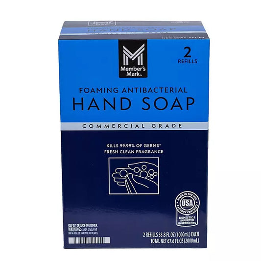 Member's Mark Antibacterial Foaming Hand Soap Retailoutlet