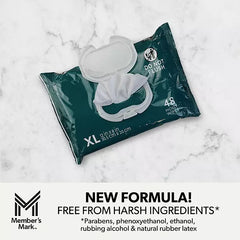 Member’s Mark Adult Washcloths – 240 Count, Extra-Large & Pre-Moistened Retailoutlet