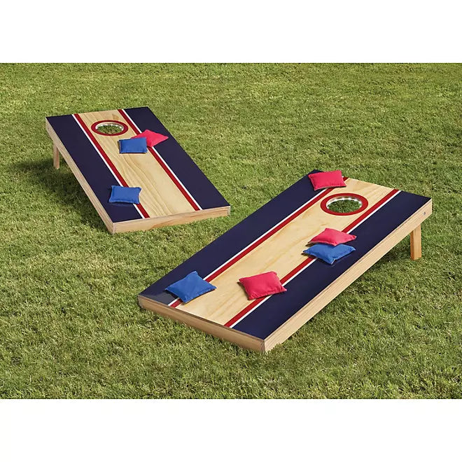 Member's Mark Official Size 2' x 4' Cornhole Board Set with LED Lights Retail Outlet
