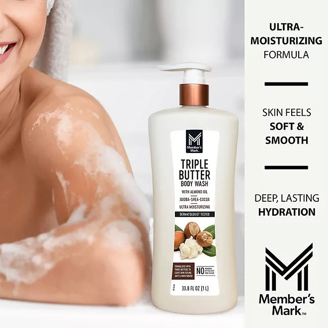 "Member's Mark Triple Butter Body Wash Retailoutlet