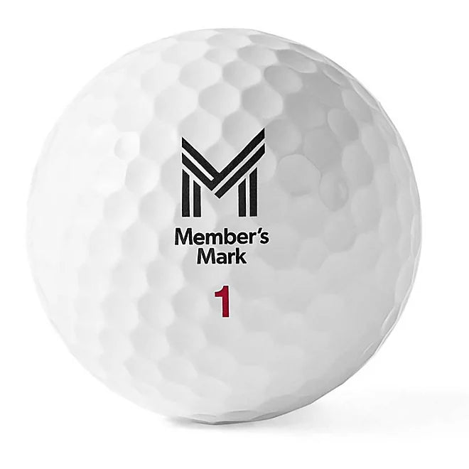 Member's Mark 3-Piece Golf Ball, 24 Balls Retail Outlet