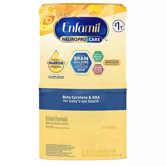 Enfamil NeuroProCare Infant Formula, 20.7 oz., 2 pk. Retailoutlet