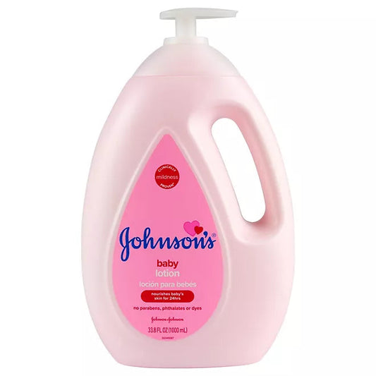 Johnson's Moisturizing Pink Baby Lotion with Coconut Oil, 33.8 fl. oz. My Store