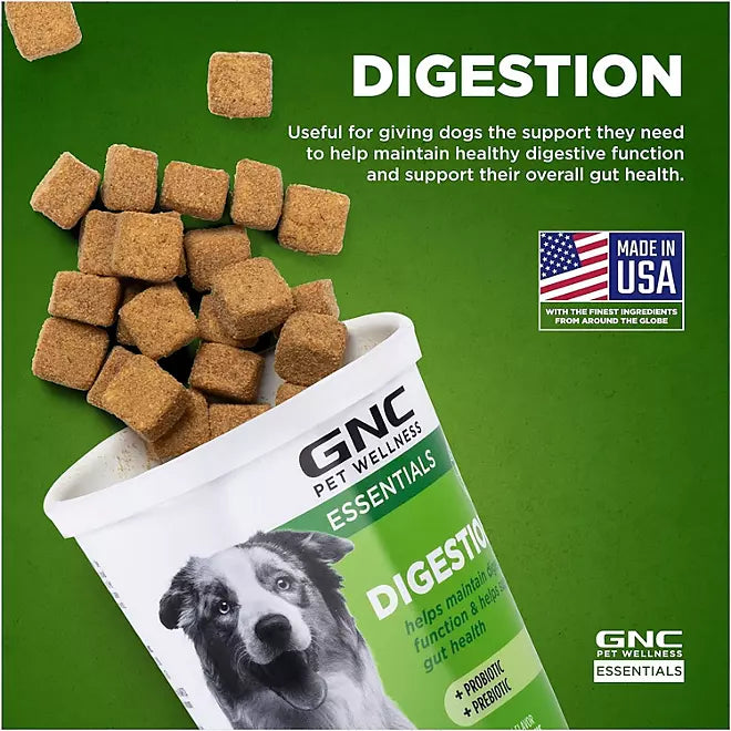 GNC Pets Digestion Soft Chews for Dogs Retailoutlet