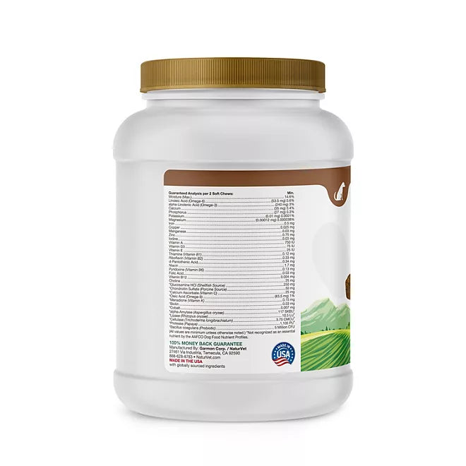 NaturVet All-in-One Dog Supplement Soft Chews Retailoutlet
