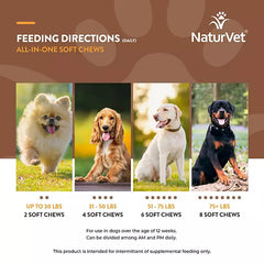 NaturVet All-in-One Dog Supplement Soft Chews Retailoutlet