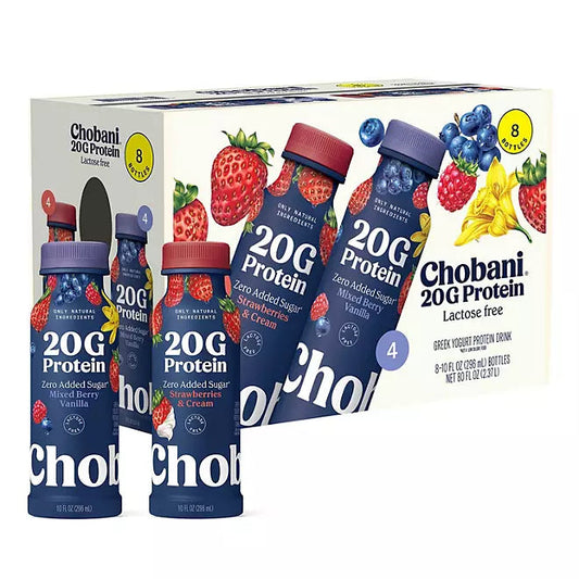 Chobani 20 G Protein Low-Fat Greek Yogurt Drink Variety Pack Retailoutlet