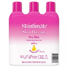 Skintimate Skin Therapy Dry Skin Shave Gel. 9.5 oz., 3 pk Retailoutlet