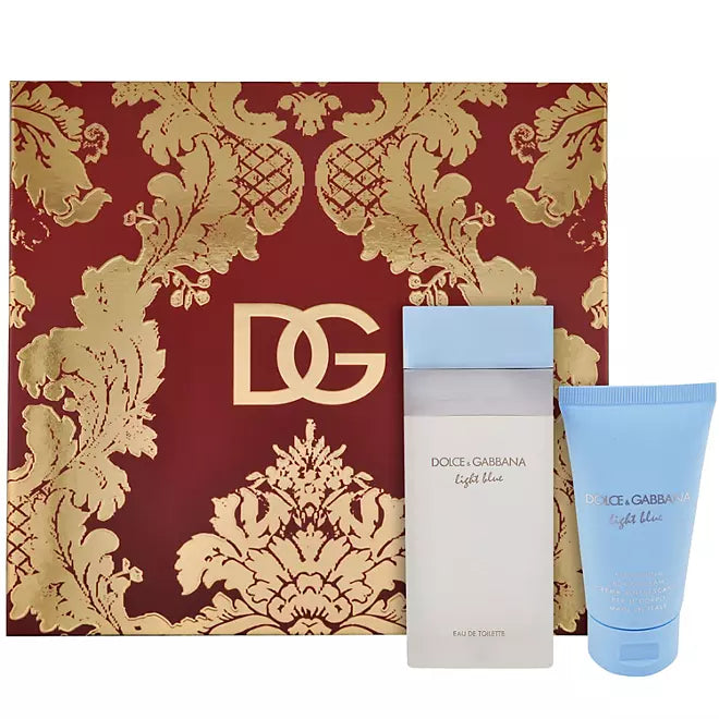 Dolce & Gabbana Light Blue Eau de Toilette 2-Piece Gift Set Retail Outlet