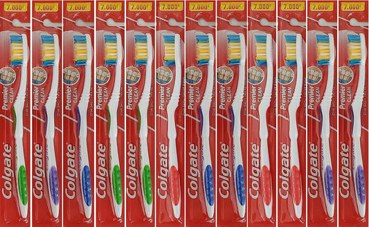 Colgate Toothbrushes Premier Extra Clean(12 Toothbrushes)