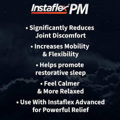 Instaflex PM Nighttime Joint Support with Levagen, Tamaflex, GABA & Ashwagandha – Mobility & Sleep Aid – 60 Vegan Capsules Ballimart