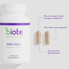 BioTE Nutraceuticals DIM SGS+ – Hormone Balance & Detox Support | 60 Capsules Retail outlet