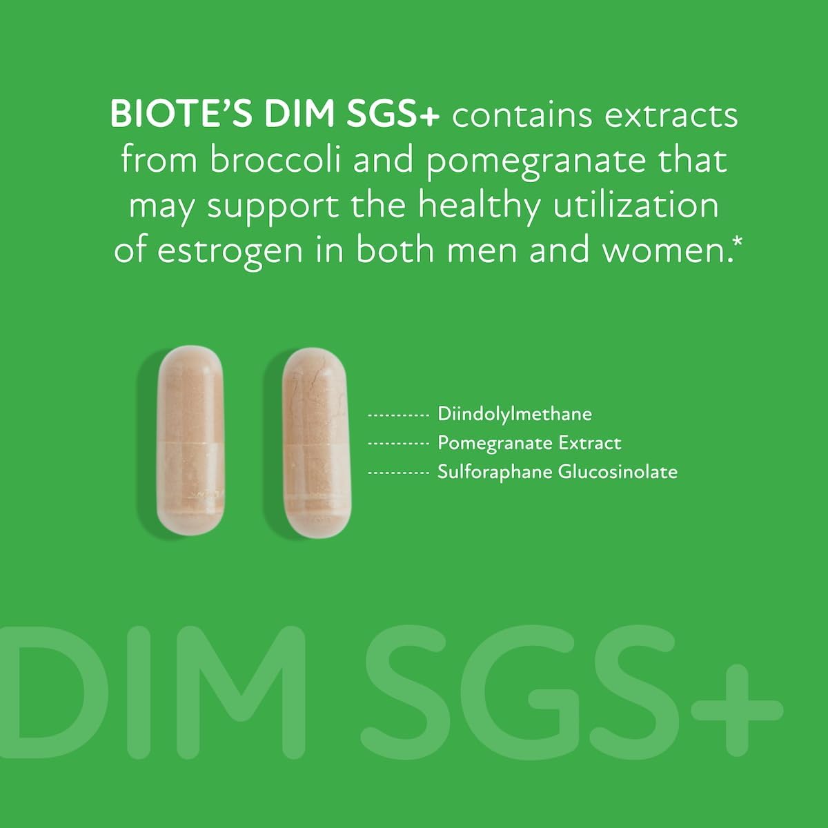 BioTE Nutraceuticals DIM SGS+ – Hormone Balance & Detox Support | 60 Capsules Retail outlet
