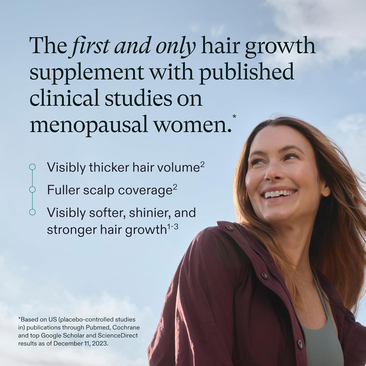 Nutrafol Women's Balance Hair Growth Supplements, Ages 45 and Up, Clinically Proven for Visibly Thicker Hair and Scalp Coverage in 3-6 Months, Dermatologist Recommended - 1 Month Supply Refill Pouch Retail outlet