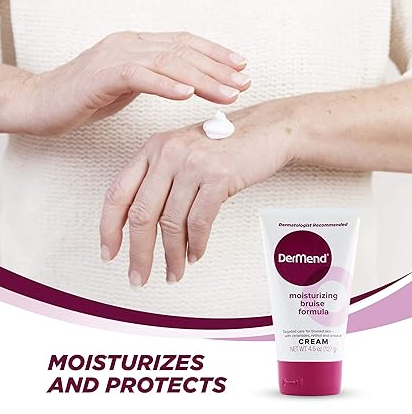 Dermend Arnica Bruise Cream with Vitamin K - Moisturizer for Bruising on Arms, Legs & Hands - 4.5 Oz DerMend
