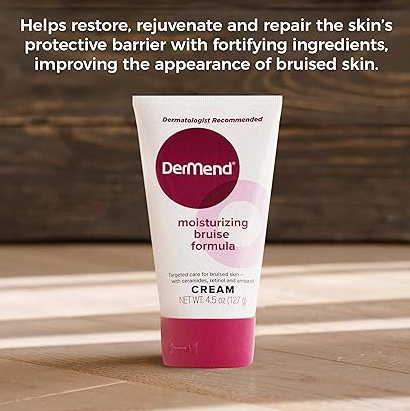 Dermend Arnica Bruise Cream with Vitamin K - Moisturizer for Bruising on Arms, Legs & Hands - 4.5 Oz DerMend