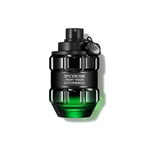 Viktor&Rolf - Spicebomb Nightvision Eau de Toilette - Warm, Spicy & Fresh - Cologne for Men - with Notes of Bergamot Citrus, Black Spices & Rosemary Viktor & Rolf