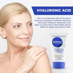 Dermend Specialized Fragile Skin Moisturizing Cream | Restore & Rejuvenate Thin, Aging Skin (4.5 oz Tube)