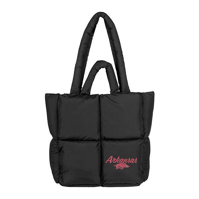 NCAA Arkansas Razorbacks Puff Tote Retail Outlet