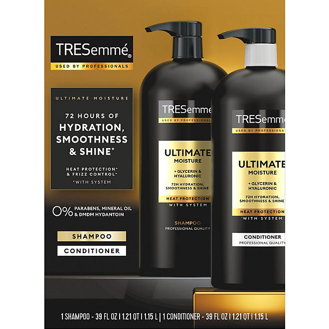 TRESemmé Ultimate Moisture Shampoo & Conditioner, Retail Outlet