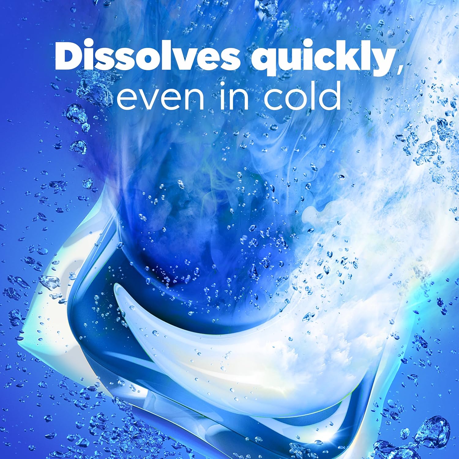 Liquid Laundry Detergent Soap Pacs, HE Compatible, Powerful 3-in-1 Clean in one Step, Built in Stain Removers, Spring Meadow Scent, 76 Count Retail Outlet