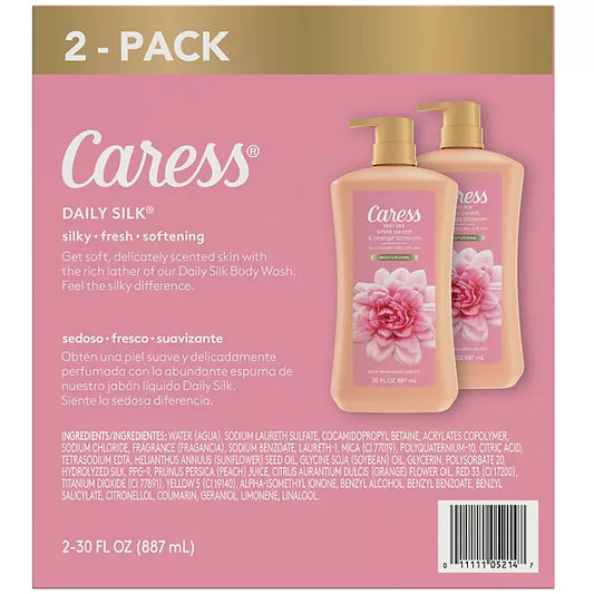 "Caress Daily Silk Hydrating Body Wash