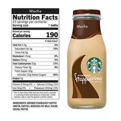 Starbucks Mocha Frappuccino Chilled Coffee Drink