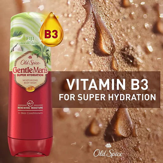 "Old Spice Gentle Man's Super Hydration Body Wash"