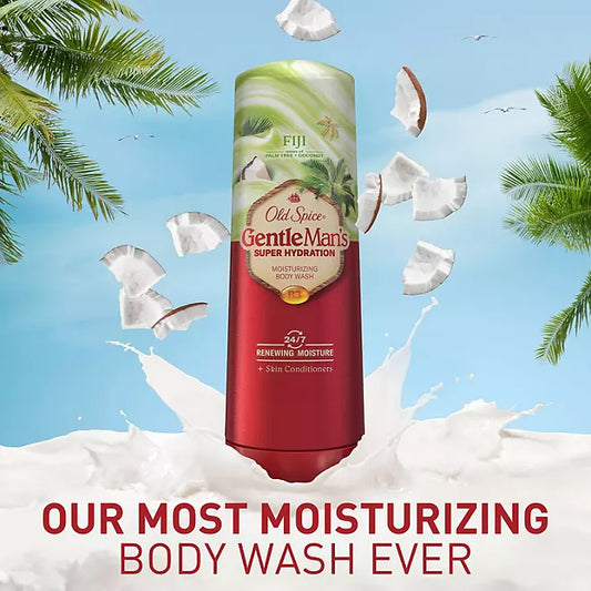 "Old Spice Gentle Man's Super Hydration Body Wash"