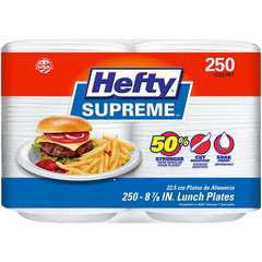 Hefty Supreme Foam Lunch Plates